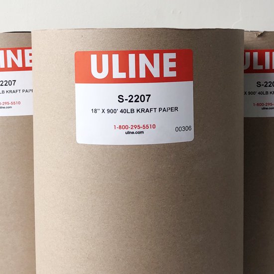  ULINE : Kraft Paper Roll 
