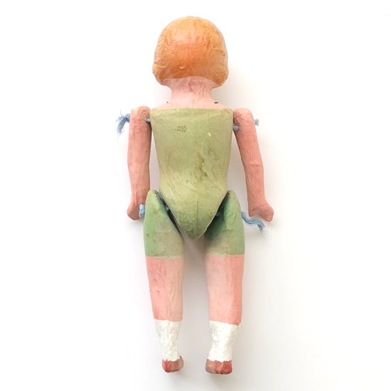 1970年代メキシコで作られたバレリーナの張子の人形 