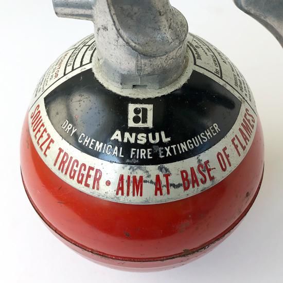 Vintage Miscellaneous: Fire Extinguisher