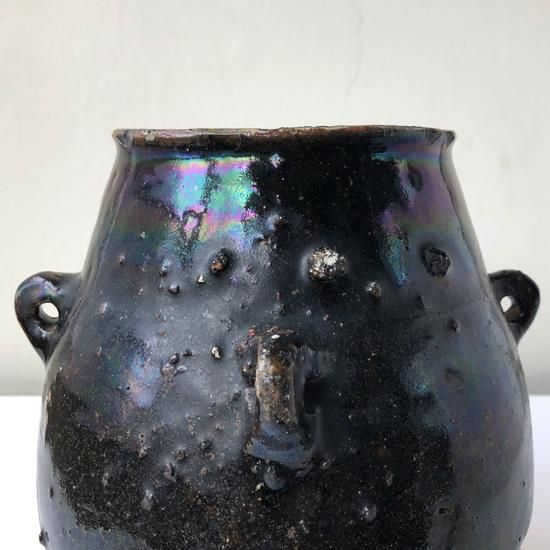 ⭐民藝 用の美！希少 昭和時代初期 琉球 沖縄 壺屋焼 魚紋皿