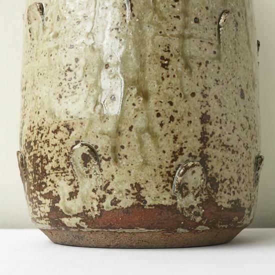 Vintage Pottery: Cylinder Vase / Bernard Leach