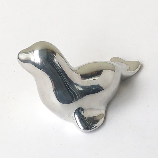 Vintage Miscellaneous: Aluminum Sculpture (Seal) / Hoselton