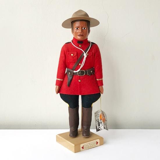 Vintage Miscellaneous Royal Canadian Mounted Police Doll Vintage Miscellaneous Royal Canadian Mounted Police Doll