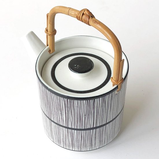  Vintage Ceramic:  Fajans 2 piece Teapot / Stig Lindberg 