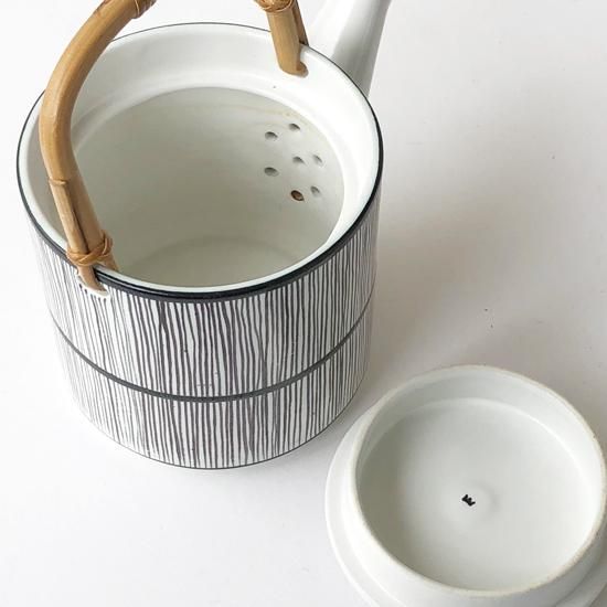 Vintage Ceramic: Fajans 2 piece Teapot / Stig Lindberg