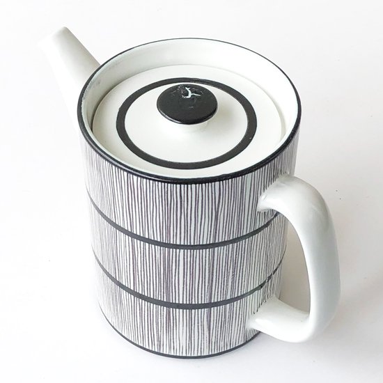  Vintage Ceramic:  Fajans 2 piece Teapot / Stig Lindberg 