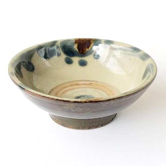 ⭐民藝 用の美！希少 昭和時代初期 琉球 沖縄 壺屋焼 魚紋皿