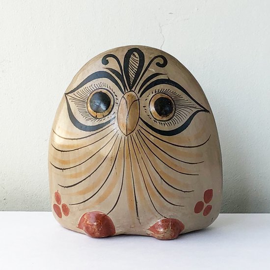 Vintage Folk Art: Pottery Owl - Swimsuit Department Shop Online