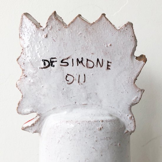 シチリアにある陶器工房 デシモーネ の壁掛け飾り