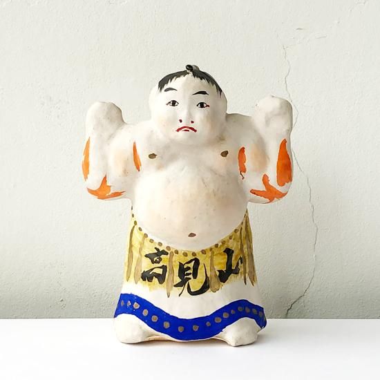 民藝品 フォークアート 張り子 壺 Vintage Japanese Folk Art: チンチン馬 / 古倉保文