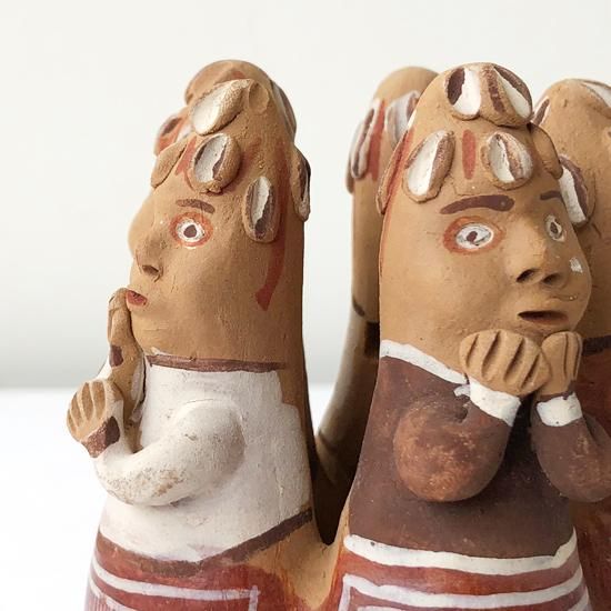 Vintage Folk Art: Pottery Figure - Swimsuit Department Shop