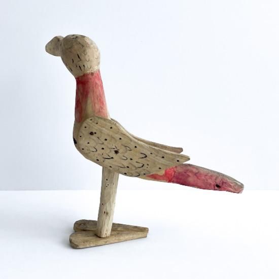 Vintage Folk Art: Wood Carving (Bird) - Swimsuit Department Shop Online