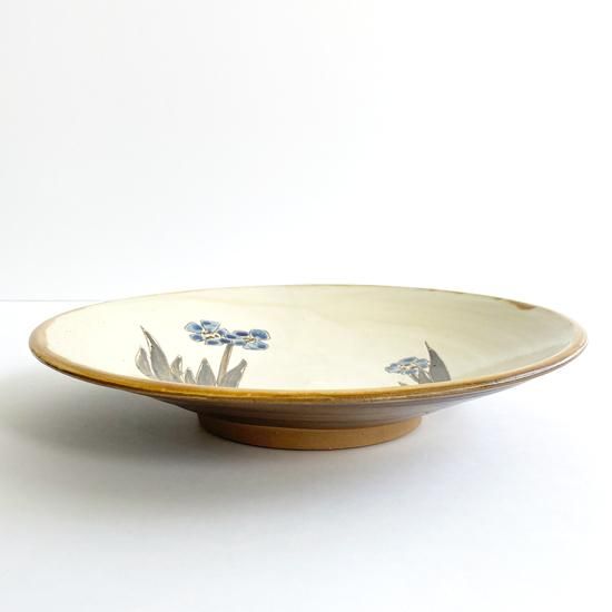 小鹿田焼九寸皿 小鹿田焼 坂本工窯 9寸皿 飛び鉋 白 – つむぐ舎