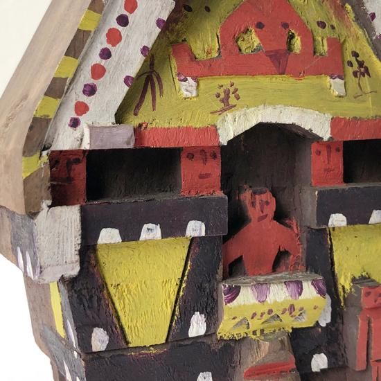 【木彫•彫刻】 パラオ ストーリーボード（テバン工房作品「魔法のパンの木」より） パラオ ストーリーボード【テバン工房作品】 ＊神話「魔法の