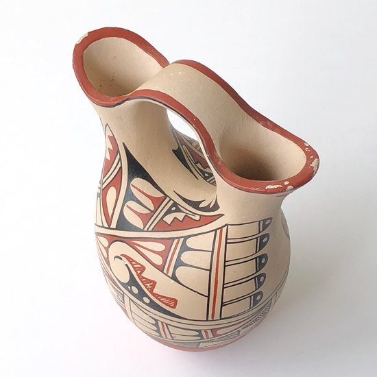 Vintage Folk Art: Pottery Wedding Vase - Swimsuit Department Shop Online