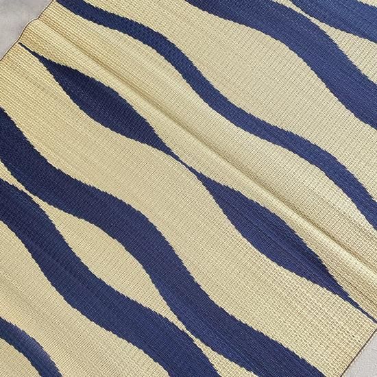 Vintage Japanese Folk Art 倉敷はなむしろ 波紋 紺 一畳用 外村吉之助 Swimsuit Department Shop Online Vintage Japanese Folk Art 倉敷はなむしろ 波紋 紺 一畳用 外村吉之助 Swimsuit Department Shop Online