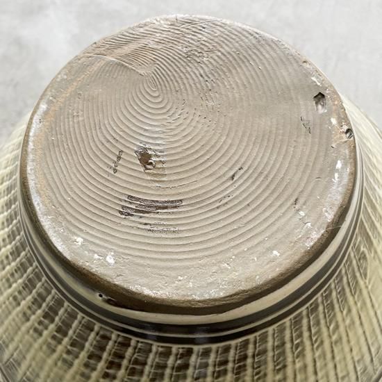 割引発見 古作小鹿田焼尺鉢打刷毛目に櫛描き 食器