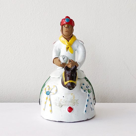 Vintage Folk Art: Pottery Figure / Brazil