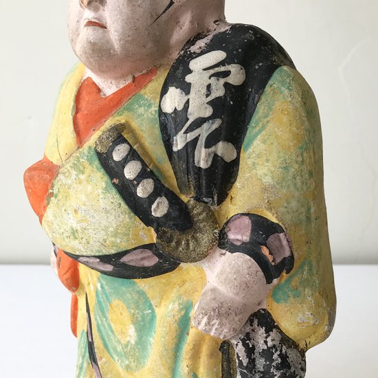 Vintage Japanese Folk Art: 相撲取り / 酒田土人形