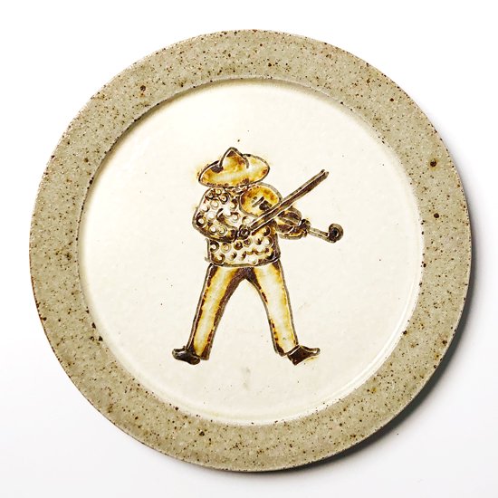 陶芸家 舩木研兒 による絵皿