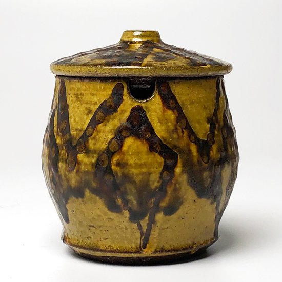  陶芸家 舩木道忠 による砂糖壺