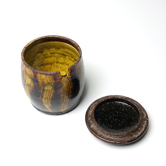  陶芸家 舩木道忠 による砂糖壺