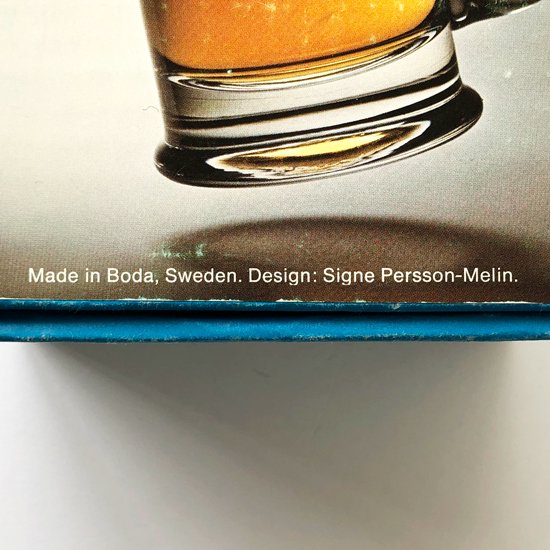  Boda社 のビアマグです。Signe Persson-Melin によるデザイン。