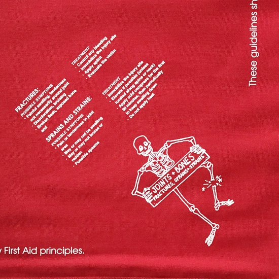 THE PRINTED IMAGE：バンダナ「First Aid」