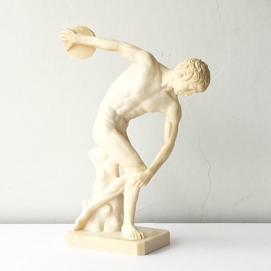 Vintage Miscellaneous Art Figure Discobolus Amilcare Santini