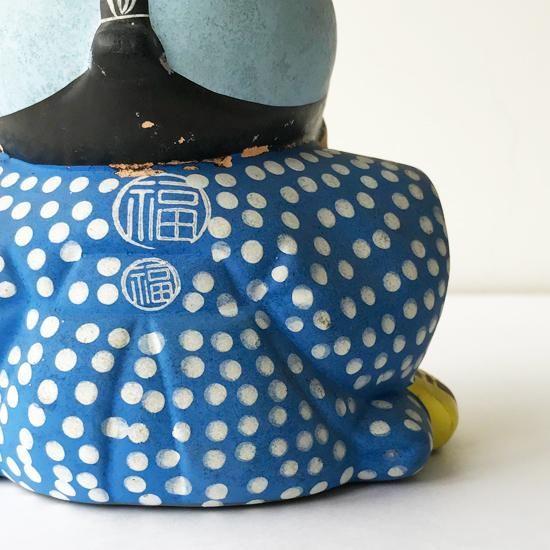 Vintage Japanese Folk Art: 福助人形