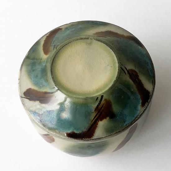 Vintage Japanese Folk Art: 三彩蓋物 / やちむん Vintage Japanese Folk Art: 三彩蓋物 / やちむん