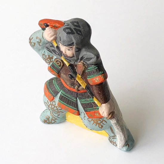 山形県の郷土玩具、戦前戦中に作られた庄内土人形の弁慶