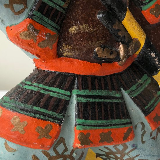 山形県の郷土玩具、戦前戦中に作られた庄内土人形の弁慶