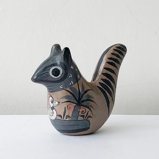 Vintage Folk Art: Pottery Squirrel- Swimsuit Department Shop Online