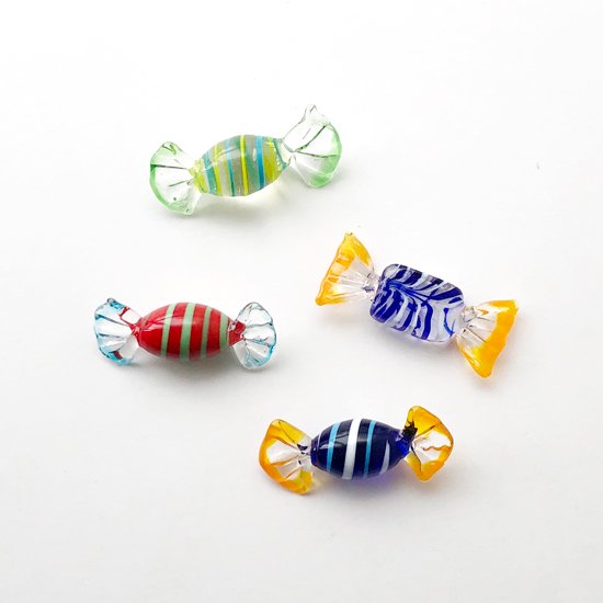 Vintage Glass: Candy (Set of 4) / Murano