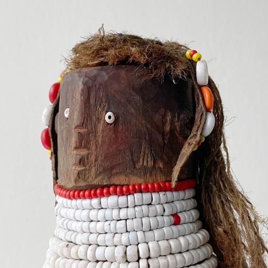トゥルカナ人形 ケニア Vintage Folk Art: Wooden Figure (Fertility Doll) / Turkana