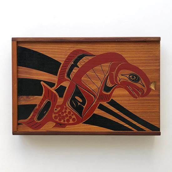 Vintage Folk Art: Wooden Box - Swimsuit Department Shop Online