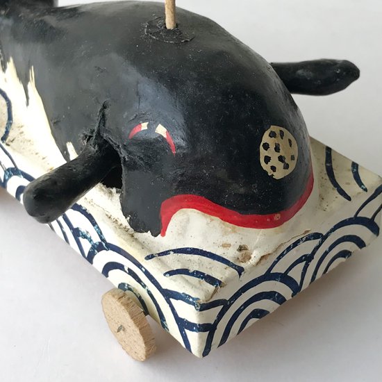 Vintage Japanese Folk Art: 鯨の潮吹き - Swimsuit Department Shop Online