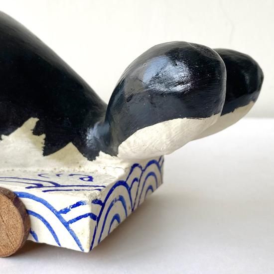 Vintage Japanese Folk Art: 鯨の潮吹き - Swimsuit Department