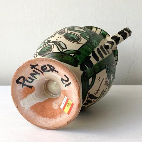 Punter スペイン製 手描き　ハンドメイド皿　1960s ヴィンテージ　器 Punter Teruel - Etsy