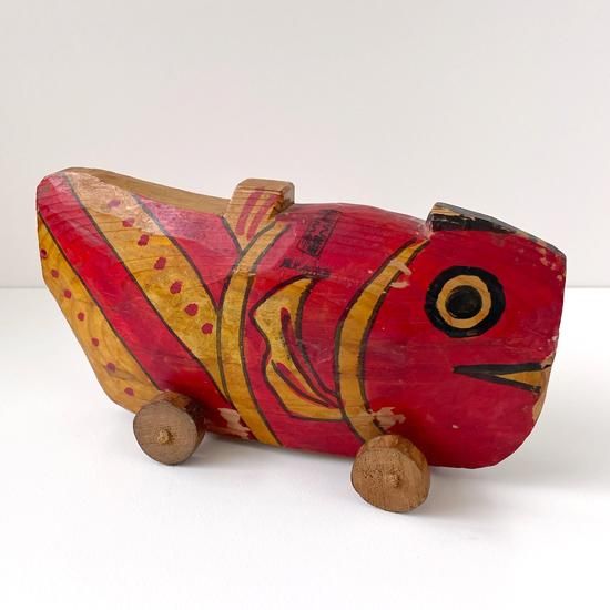 Vintage Japanese Folk Art: 鯛車 / 鹿児島神宮