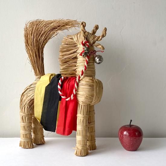 Collection 遊牧民の古道具　馬の首飾り　バルーチ Vintage Japanese Folk Art: 藁馬