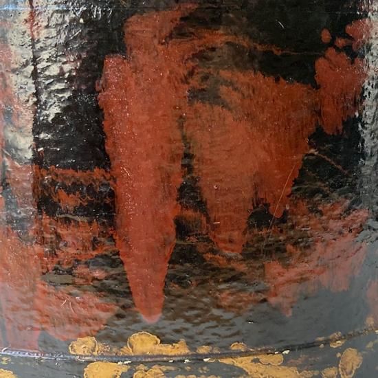 レトロ　漆桶　漆採集具　華道　置物　民俗資料 レトロ 漆桶 漆採集具 華道 置物 民俗資料 レトロ 漆桶 漆採集具