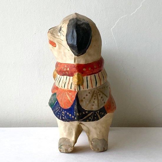 犬　張子　人形　骨董 犬 張子 人形 骨董 江戸張子風犬人形（中） | 筑前津屋崎人形巧房