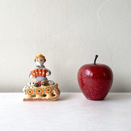 Vintage Folk Art: Soviet Pottery Figure - Swimsuit
