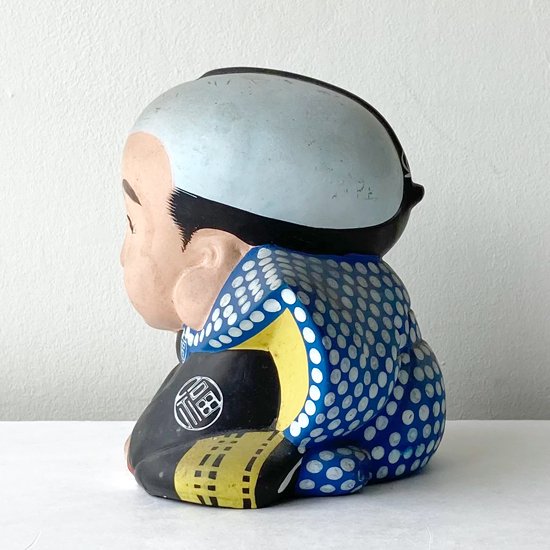 Vintage Japanese Folk Art: 福助人形