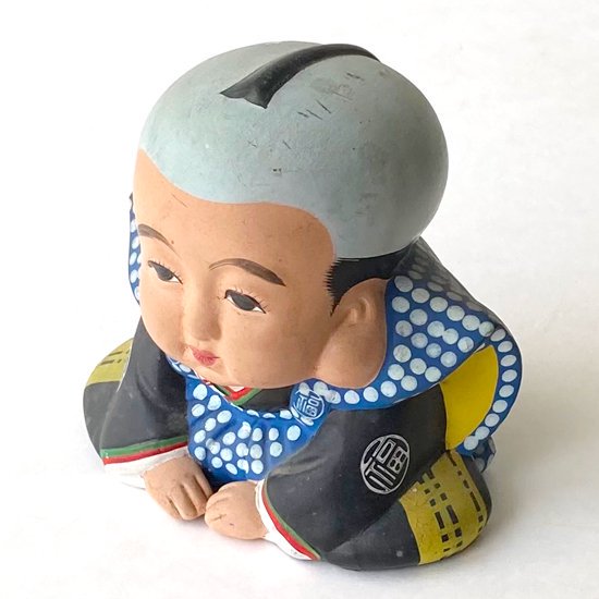 Vintage Japanese Folk Art: 福助人形