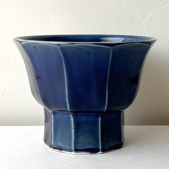 山本教行岩井窯大きい鉢民藝