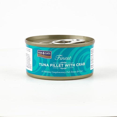 猫缶 ツナ＆カニ TUNA FILLET WITH CRAB 70g