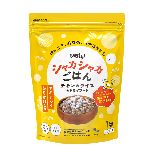 tasty! シャカシャカごはん プレーン 1kg - フィッシュ4ドッグ tasty! シャカシャカごはん プレーン 1kg - フィッシュ4ドッグ
